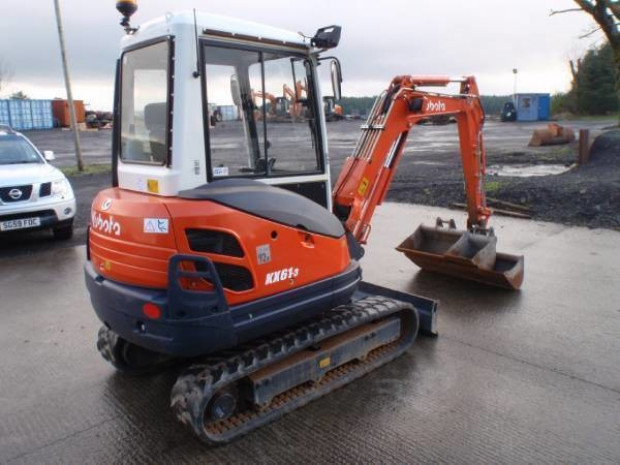 Аренда гусеничного мини-экскаватора Kubota KX61